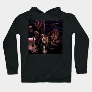 The ticking clock. Grunge Composition Hoodie